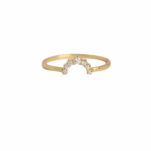 Leah Alexandra rainbow ring